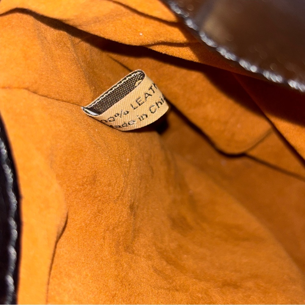 Patricia Nash Torri Crossbody Parisian Newspaper Floral Leather Dust Bag - Picture 8 of 13